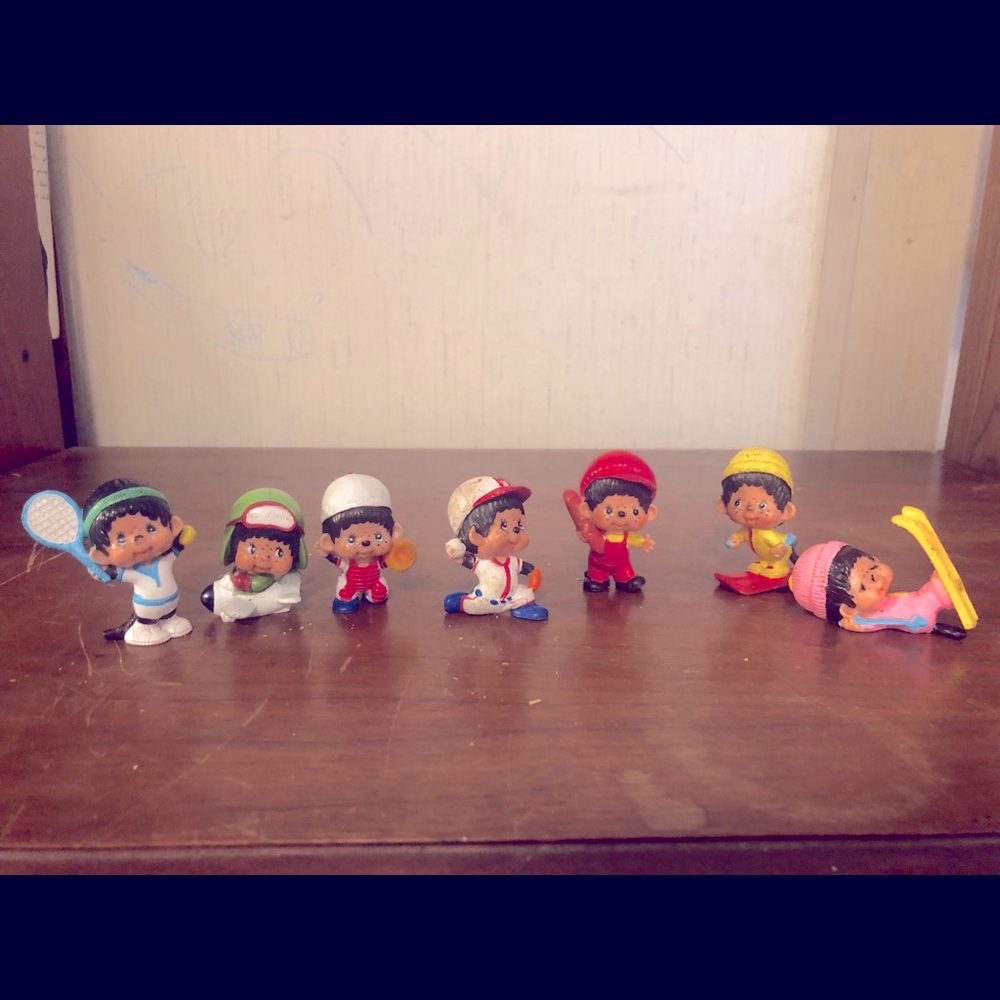 Vintage toys Monchichi